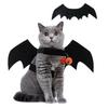 Cross-Border Halloween Pet Bat Wings Costume: Black Bat Transformation for Cats & Small Dogs
