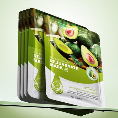 Mascarilla clarificante y reafirmante de aguacate Mascarilla reafirmante de colágeno hidratante Mejora la piel áspera Elimina las arrugas y controla la grasa