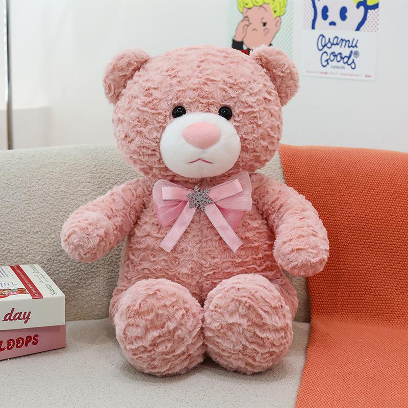 New Hug Bear Doll Plush Toy Teddy Bear Rag Doll Doll Sleeping Pillow Birthday Gift for Women