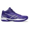 Asics Gelhoop V16 Fashion Versatile Shock Absorption Durable Mid-Top Basketball Shoes Unisex Basketball Shoes Purple 1063A086-5007H