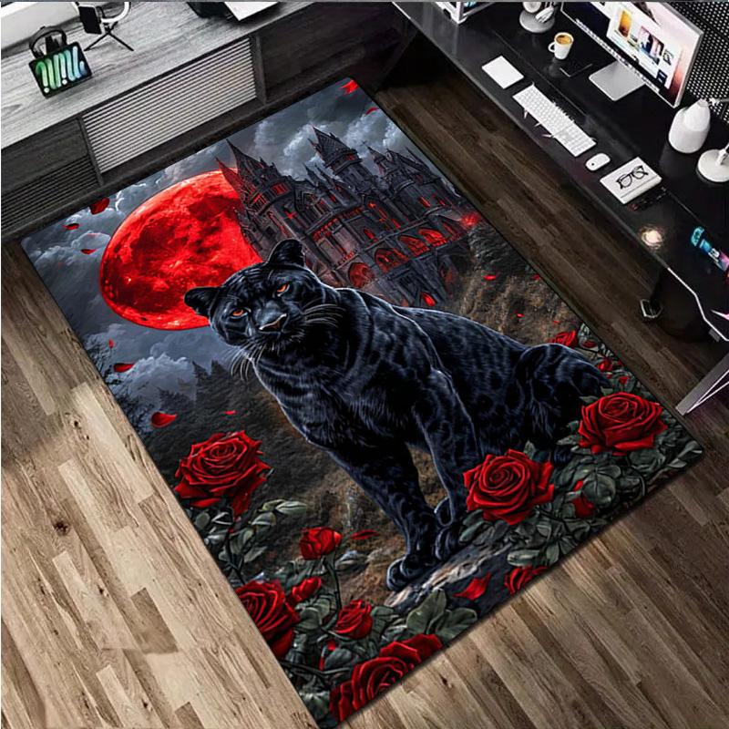 Animal Rug - Home Carpet Office Decorative Carpet For Living Room Bedroom Door Mat Floor Rug Computer Chair Area Rug