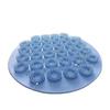 Wall-Mounted Silicone Back & Foot Scrubber with Suction Cups - No Assistance Needed