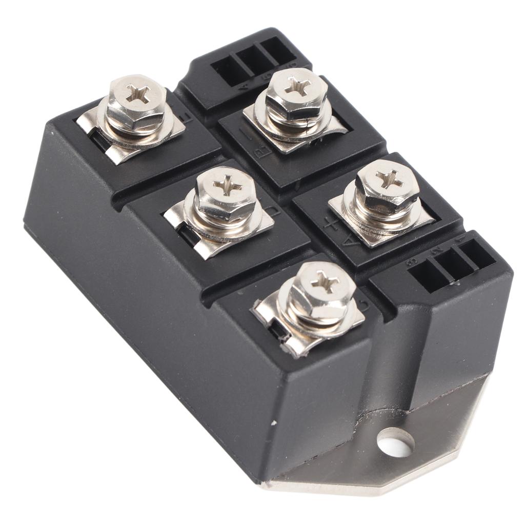 Diodengleichrichter-Leistungsmodul, 3-Phasen-Brückengleichrichter, 5 Anschlüsse, Kupferplatte, Wärmeableitung