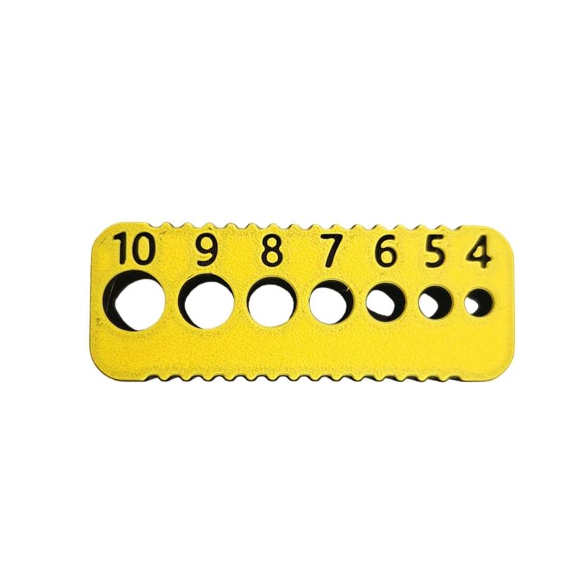 Durability Reusable Drill Guide Strong PLA Construction Drill Jig Long Lasting Performances Drilling Applications