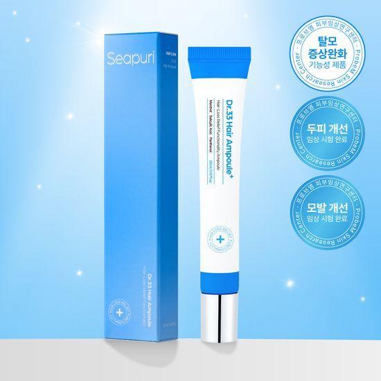 Seapuri Doctor 33 Hair Loss Ampoule 20ml NEW