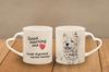 West Highland White Terrier, Westie, Westy - Cup with a Dog, Adorable Cup with a Heart-shaped Handle, Universal Gift from the Art-Dog Brand