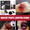 Halloween Speciální efekty Makeup Set Malování Falešný Body Makeup Set Voskové Krev Krev Jizva Malování Falešný U5D6