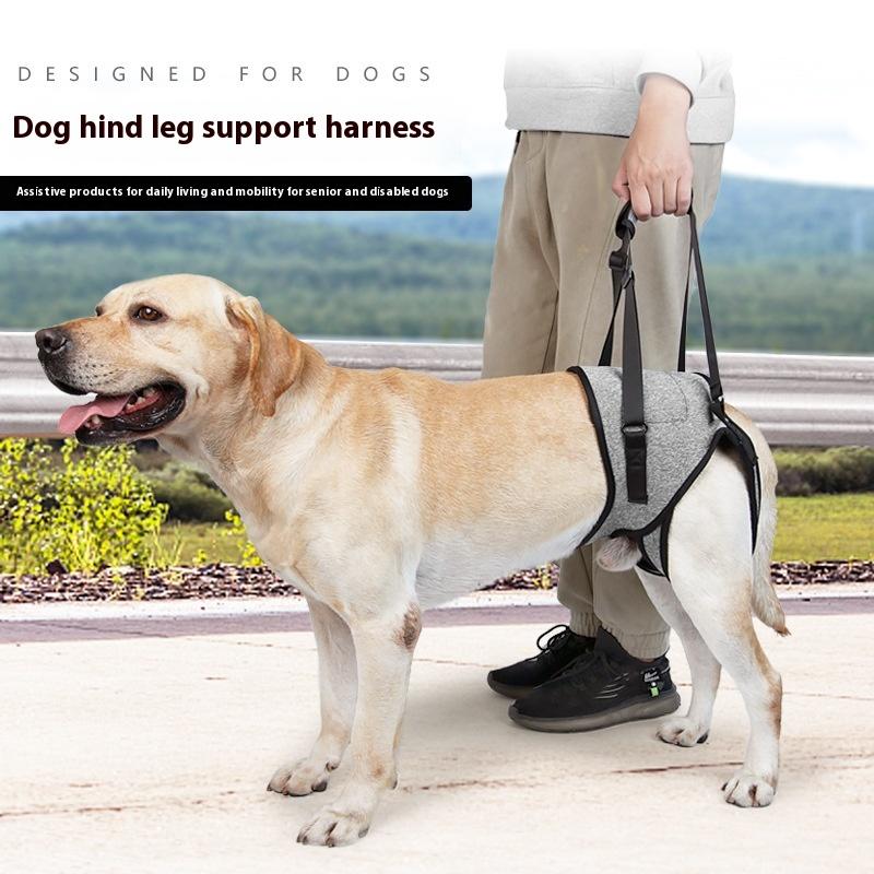 Adjustable Rear Leg Support Dog Harness for Injured Senior Dogs Pet Rehabilitation Sling Assistive Mobility Aid