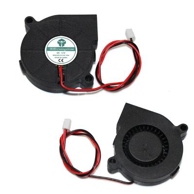 Ventola di raffreddamento per stampante 3D 5015 Ventola centrifuga 50x50x15mm Ventola di raffreddamento senza spazzole a 2 pin 5V 12V 24V