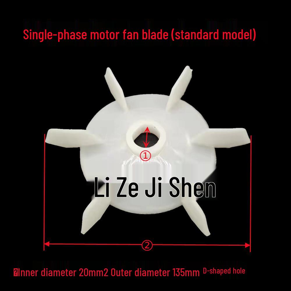 Pás de Ventilador para Motor Monofásico para Bombas de Água Wenbao e Haicheng - Autoescorvantes e Várias Pás de Ventilador para Bomba.