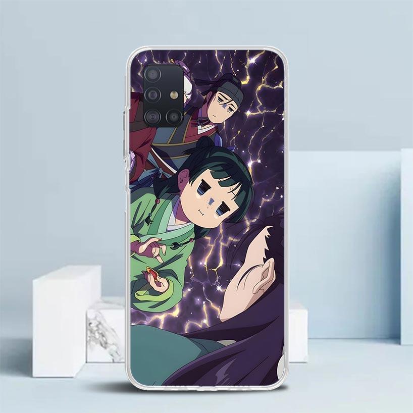 A-Apothecary D-Diaries Anime Soft Cover for Samsung Galaxy A12 A22 A32 A52 A72 A02S Phone Case Note 20 Ultra 10 S10 Plus A51 A71