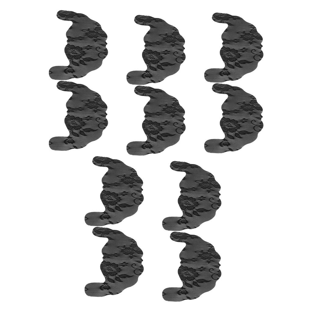 5 Pairs Lace Nipple Covers Disposable U Shaped Brthable Adhesive Brst Lift Covers D Cup