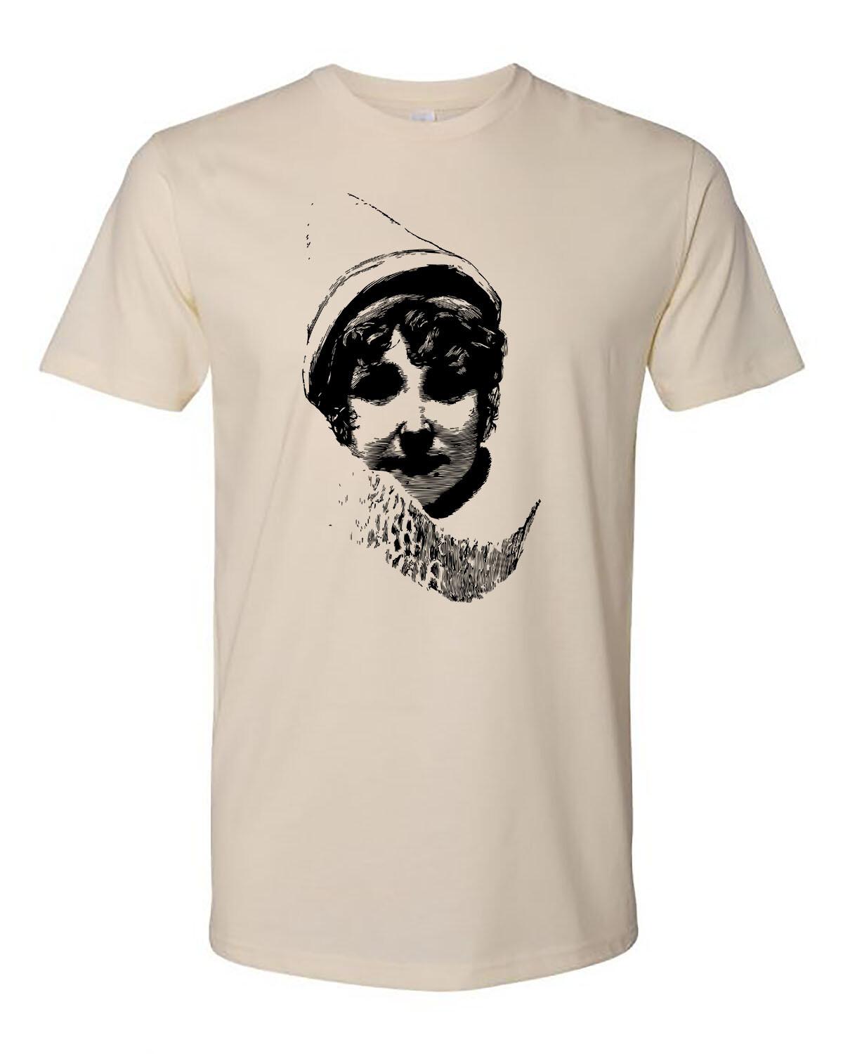 Коттедж Cult Clothing Футболка 100% Хлопок Мим Готика Викторианский Клоун Странность XL