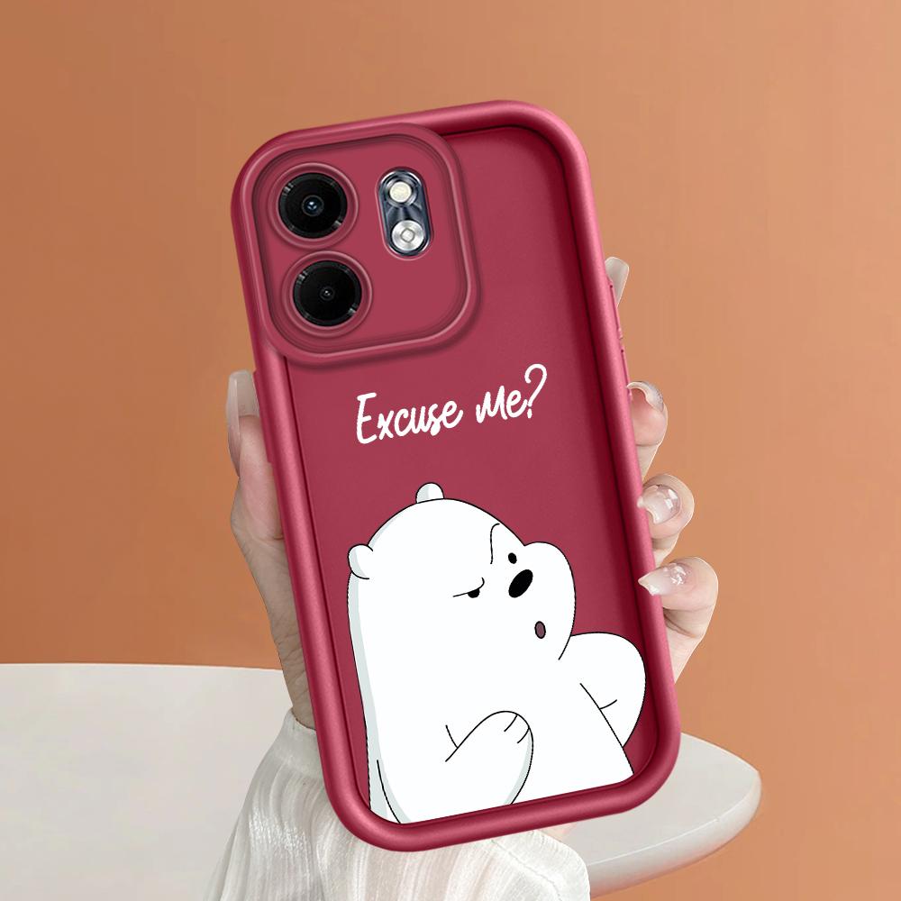 Měkký silikonový kryt na telefon Plný kryt Ochranné pouzdro odolné proti nárazům pro Huawei Honor Infinix Tecno iPhone Motorola Google