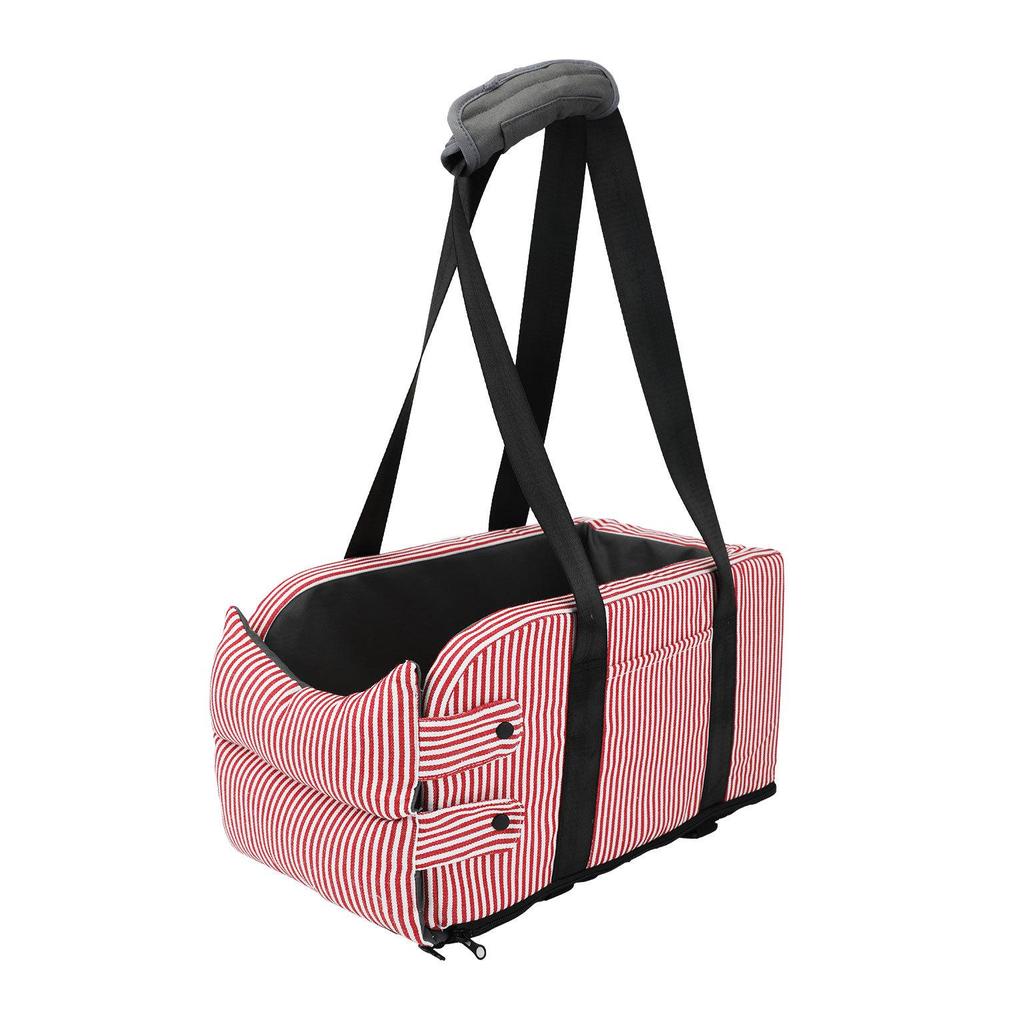 Portable Pet Safety Car Seat & Bed for Dogs and Cats