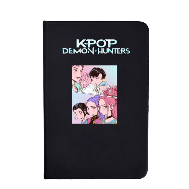 Kpop Demon Huntrix Notizbuch, 56-80 Seiten, Schulbedarf, Anime- und Kpop-Papiernotizbuch für Schüler, Kpop-Fans, Geschenkidee