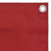 Balcony Privacy Screen Red 120 X 500 Cm Oxford Fabric