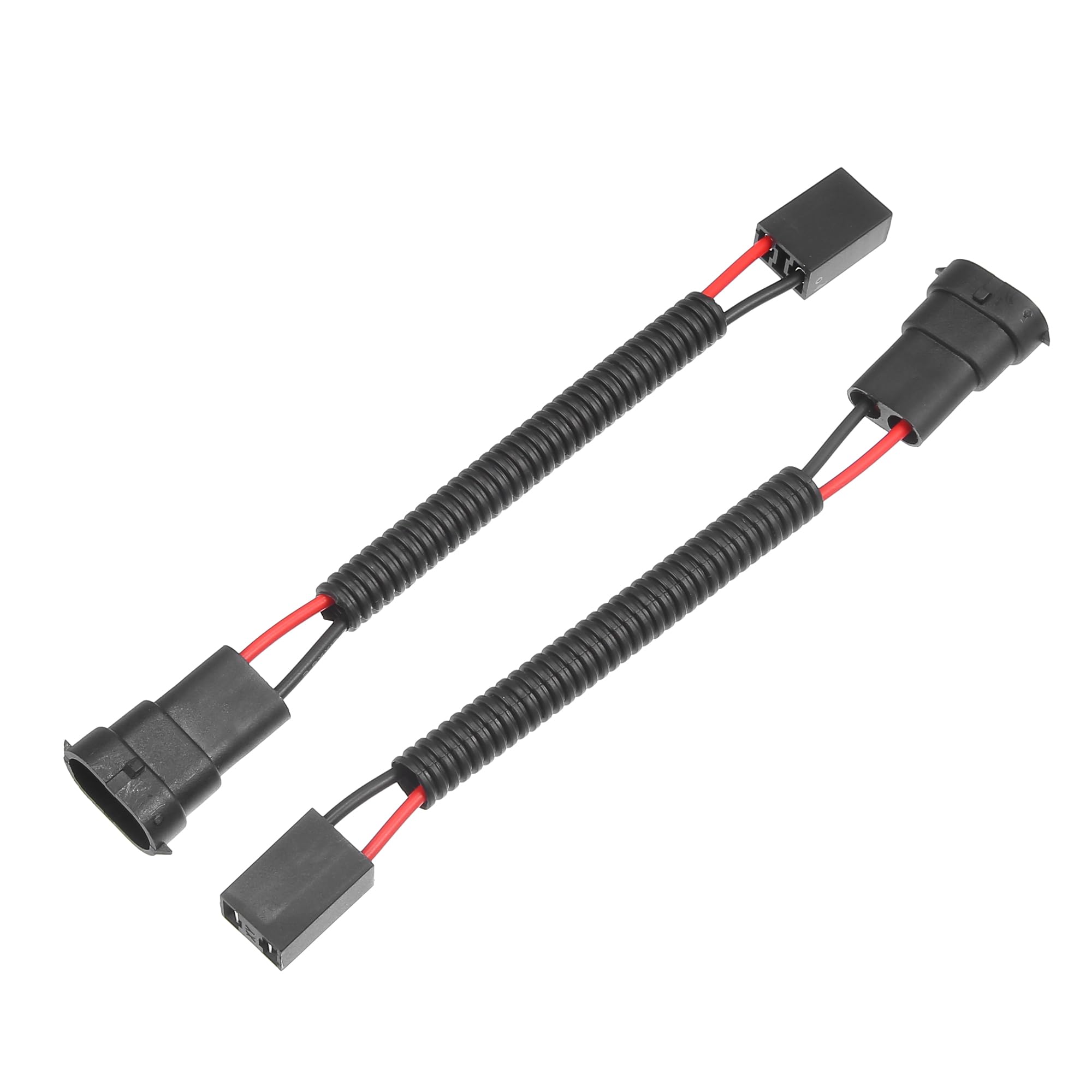 

A ABSOPRO Headlight Socket Extension Conversion Wire Harness Fog Lamp Bulb Socket Socket Adapter чорний