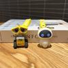 Anime WALL·E Klíčenka Figurka Roztomilá EVE Kreslený Klíčenka Přívěsek Příslušenství ke Klíčům od Auta Šperky pro Přátele Ozdoba Hračka Dárek k Narozeninám