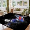 Kylian Mbappe Design Kristall Samt Teppich Weiche Dekorationsmatte für Schlafzimmer Eingang
