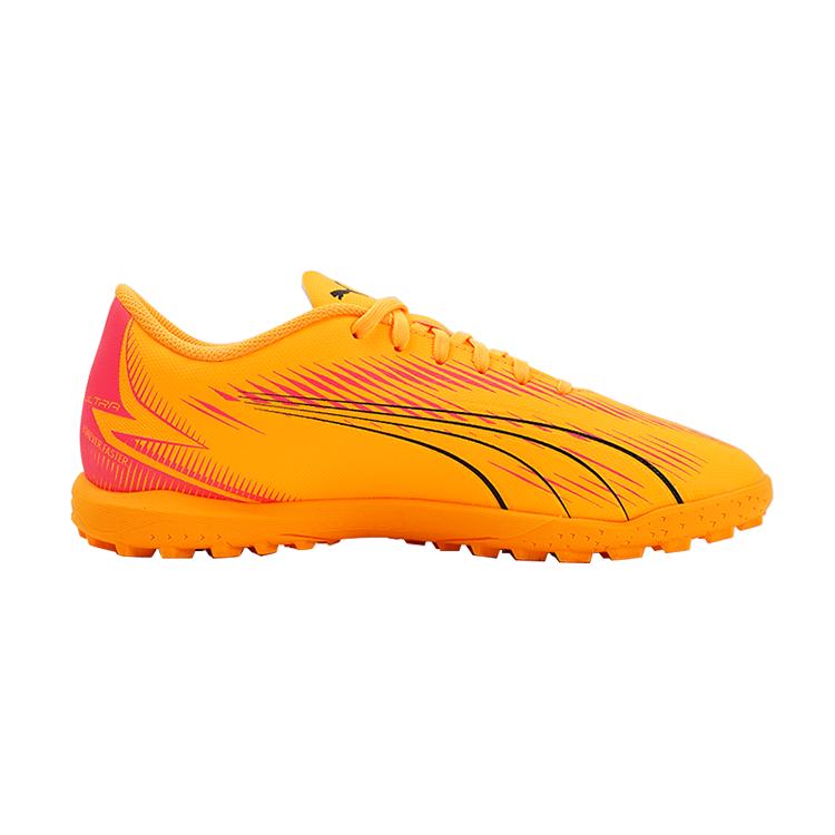 Puma Ultra Pro Casual Comfortable Non-Slip Anti-Kick Shock Absorbing Wear-Resistant Low-Top Football Shoes Kids Football Shoes Orange 107779-03