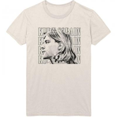 Kurt Cobain Unisex Dospelý Kontrastný Profil Tričko