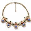 Exaggerated Statement Necklace For Women Bohemian Multicolor Stone Necklaces Big Discount Fashion Jewelry Clearance Sale