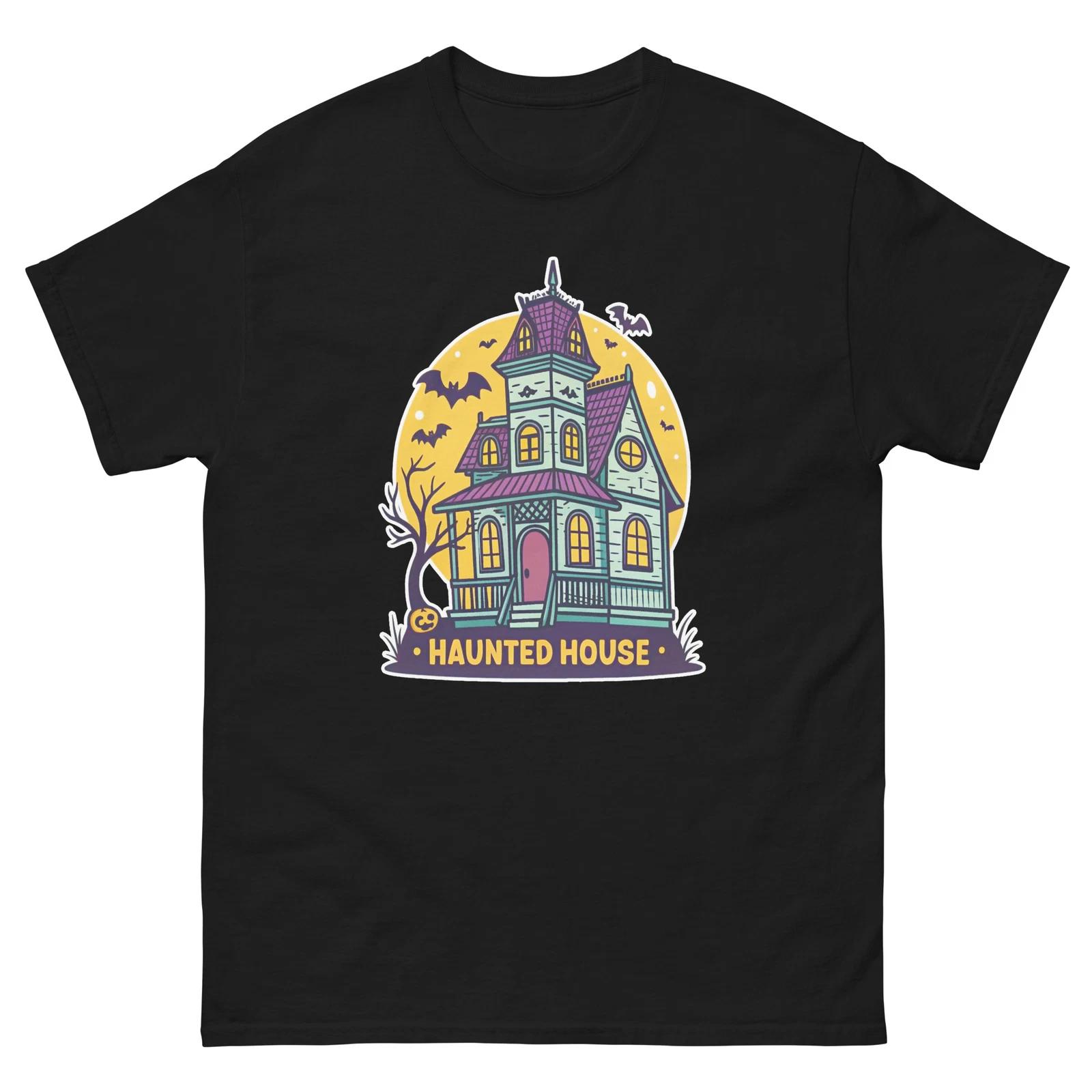 Haunted House Carnival Fair Amusement Park T-Shirt XL