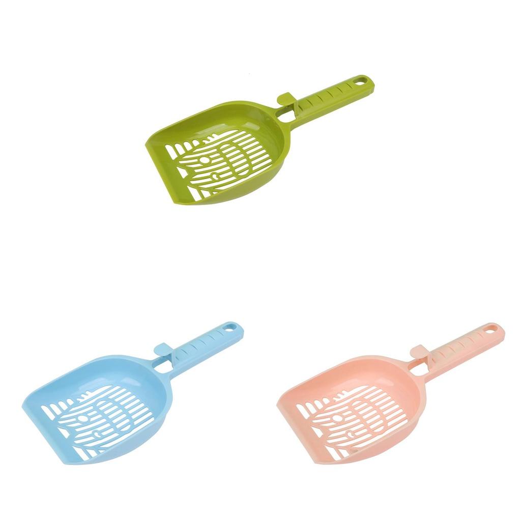 Stabile Kunststoff-Katzentoilette Schaufel Einfache Und Effiziente Haustierabfallentfernung