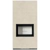 Modular Fireplace KRATKI FLOKI BOX 8 kW Ø 160 Quartz Sinter FOKOS SALE
