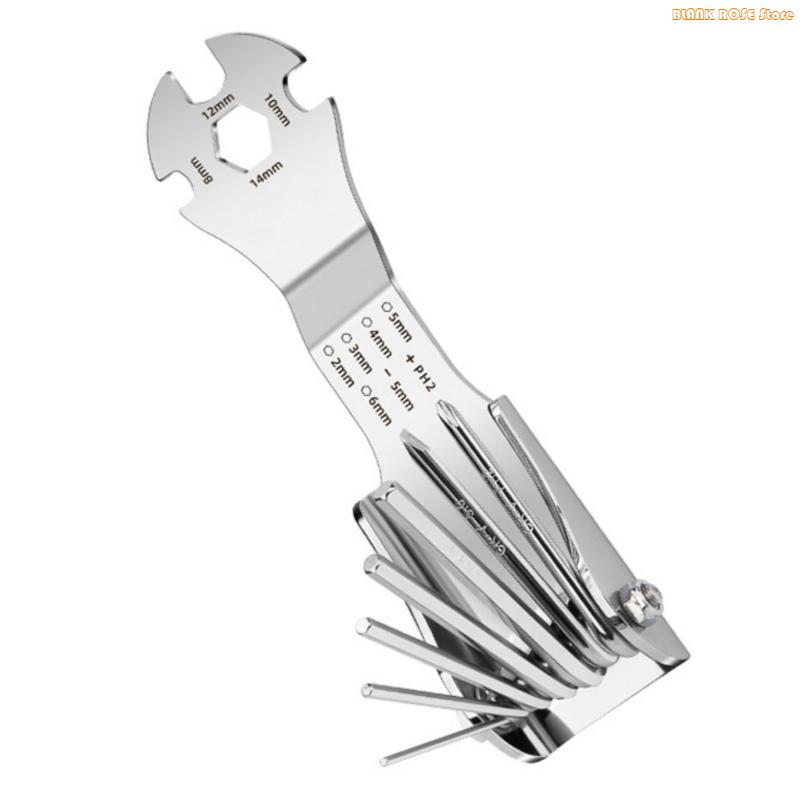 K1AE Travel Friendly High Strength Steel Screwdriver Thin Lightweight Portable for On the Go Emergency Fixes and Repairs