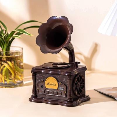 Retro Bluetooth Lautsprecher Mini Grammophon Heimdekoration Wohnzimmer Kreativer Bluetooth Lautsprecher Geschenk