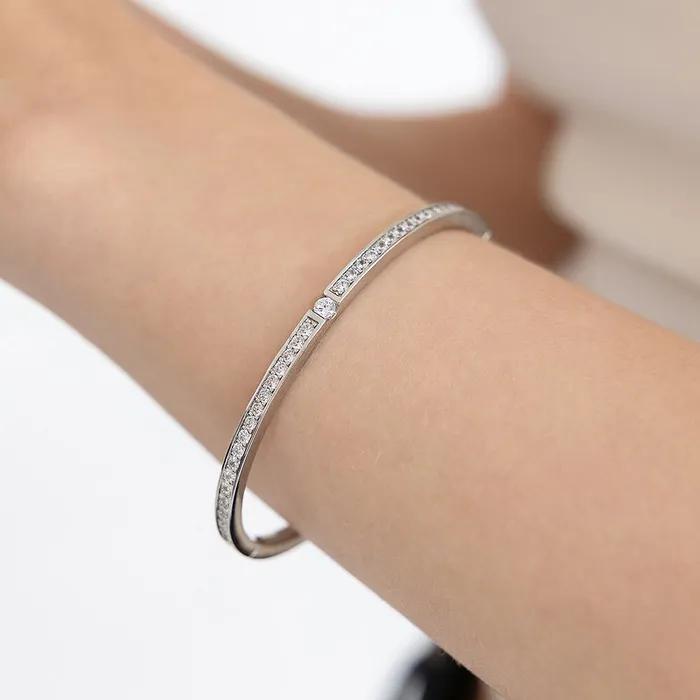Classic Low Cubic Bangle BR2308