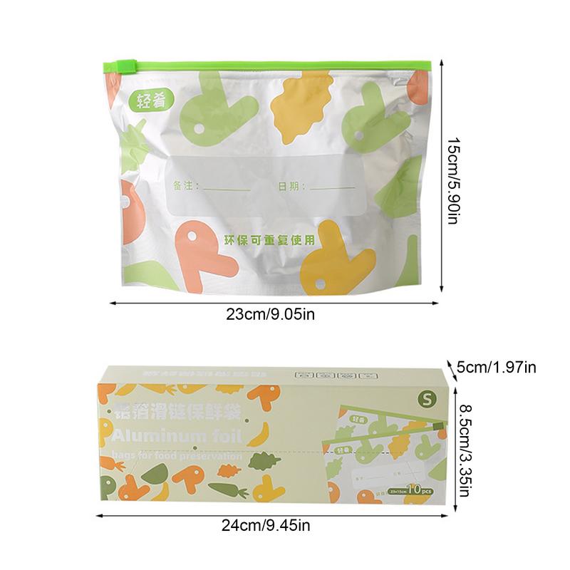 Ziploc-Beutel für Lebensmittel Meal Prep Sealer Gefrierbeutel für die Lebensmittelaufbewahrung Ziploc-Behälter Sandwich-Ziploc-Beutel Auslaufsicher für Obst