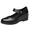 Mary Jane Wedge Casual Leather Shoes WTB142221