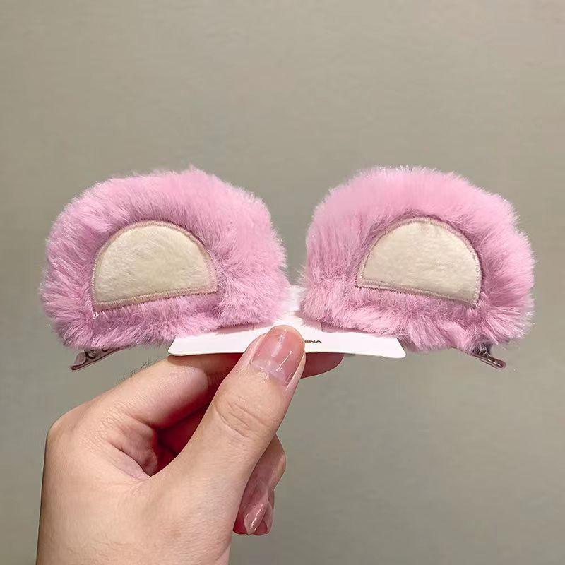 Strawberry Bear Plush Headband: Non-Slip Cute Cartoon Hair Accessory for Girls