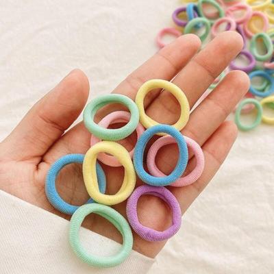 Simple Hair Band, Plump Hair Band, Knotless Donut Ring, 100P