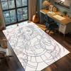 My Hero Academia Large Home Rug Non Slip Washable Area Mat Gamer Bedroom Floor Decor