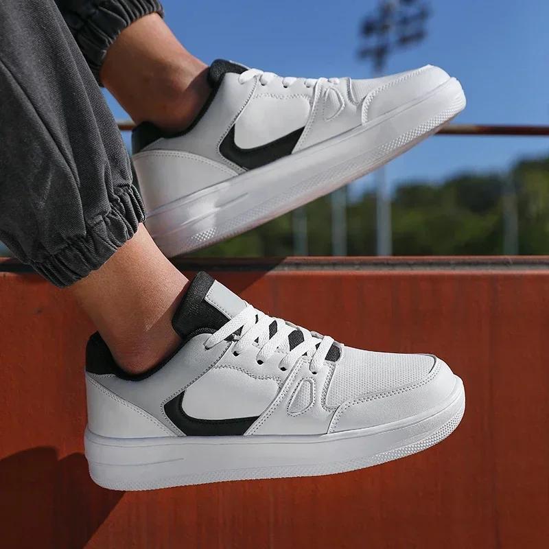 Men's Shoes In Spring Summer Men's Flat Casual Shoes One Foot Sports Board Shoes Trendy Work Versatile Shoes Tenis Para Hombre