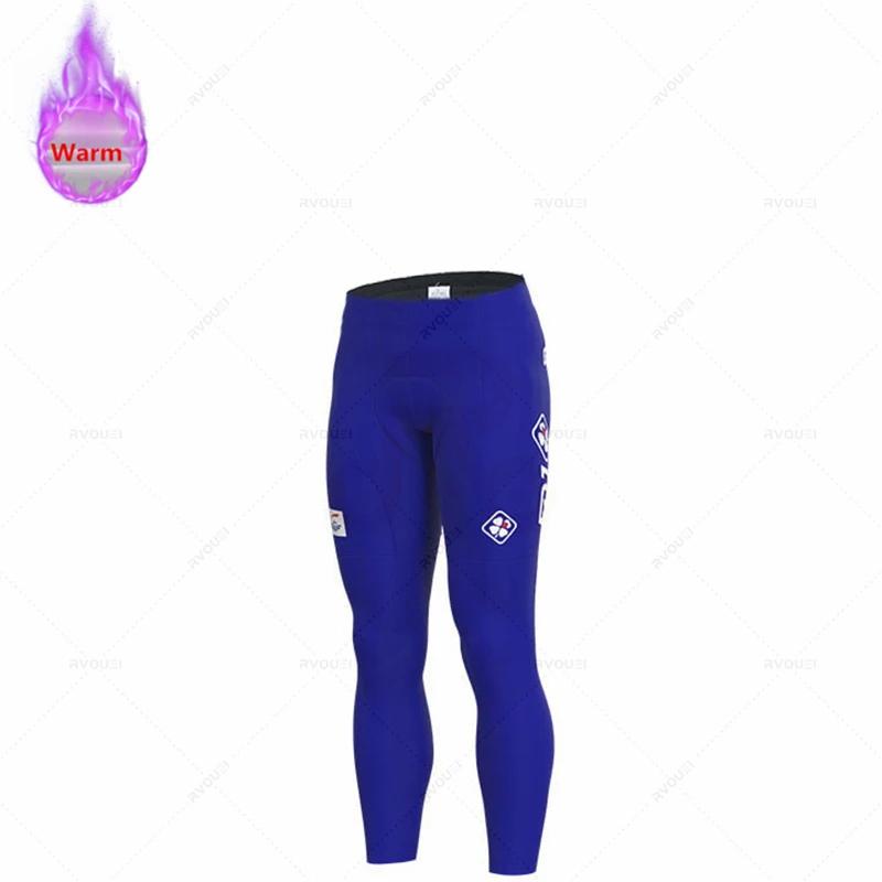 

2026 Winter Thermal Fleece Cycling Jersey Set Men Long Sleeve Ropa Ciclismo Bicycle Clothing Bib Pants Maillot Hombre Bike Jersey 5XL
