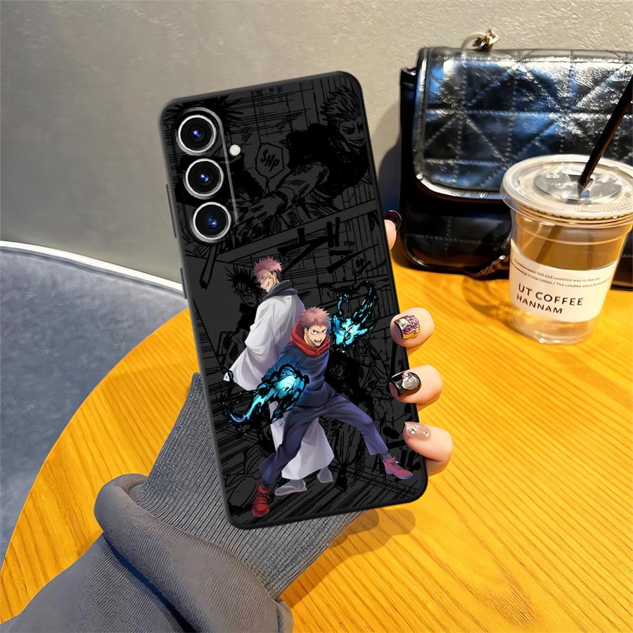 

Чехол-бампер для телефона с изображением из аниме J-ujutsu Cool Kaisen для Samsung Galaxy A72 A73 A12 A13 A22 A23 A35 A41 A51 A52 A14 A15 A33 A34 Galaxy A72