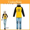 Cos One Piece Trafalgar D. Water Law Cosplay Costume