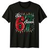 Christmas TShirt Santa Claus Xmas Tee Funny Meme Six Seven 67 Novelty Festive3