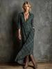 Elegant Plaid Long-Sleeve Shirt Dress - 2025 Fashion for Women