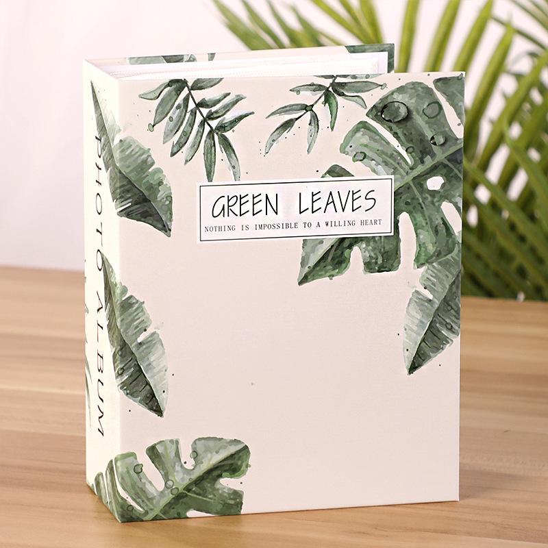 Wind Home Art Photo Album Slip In Case with 100 Pockets 6 X 4 Inch Family Friends Memories Picture Photograph Albums Book