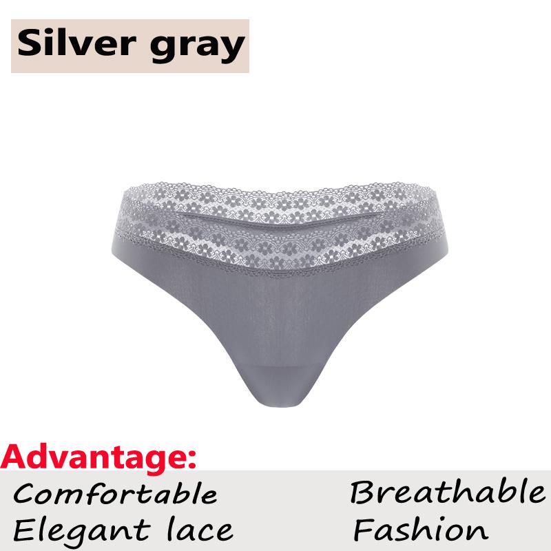 FINETOO 1 Stück Damen Übergröße Spitze Taille Nahtlose Unterwäsche, Weich, Bequem, Modisch, Atmungsaktiv, Schnelltrocknend Niedliche Unterwäsche S-XXL