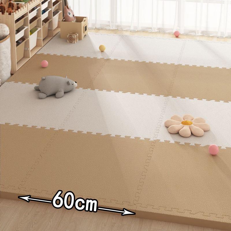Thick dirt-resistant foam crawling mat, splicing floor mat, carpet for living room and baby use.