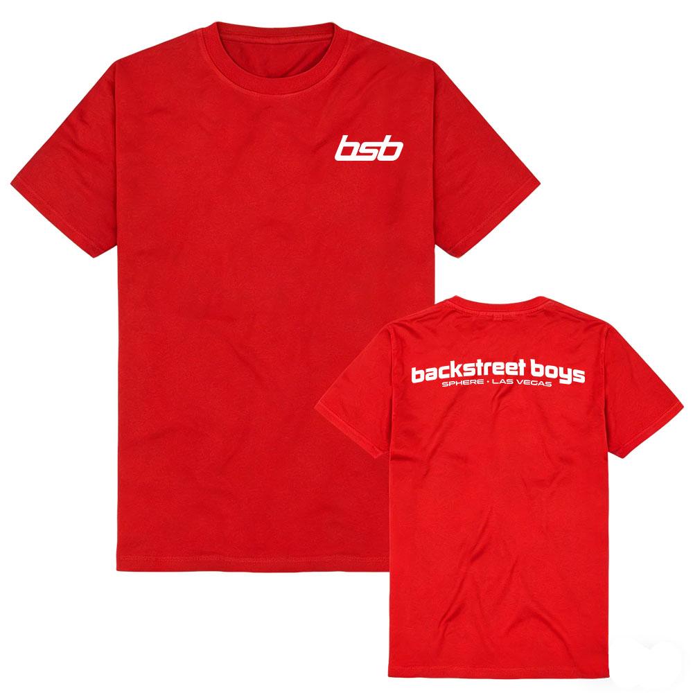 INTO THE MILLENNIUM Camisetas Banda Backstreet Boys Design Camiseta Manga Curta Algodão Macio Camisetas Femininas Casuais Unissex Streetwear