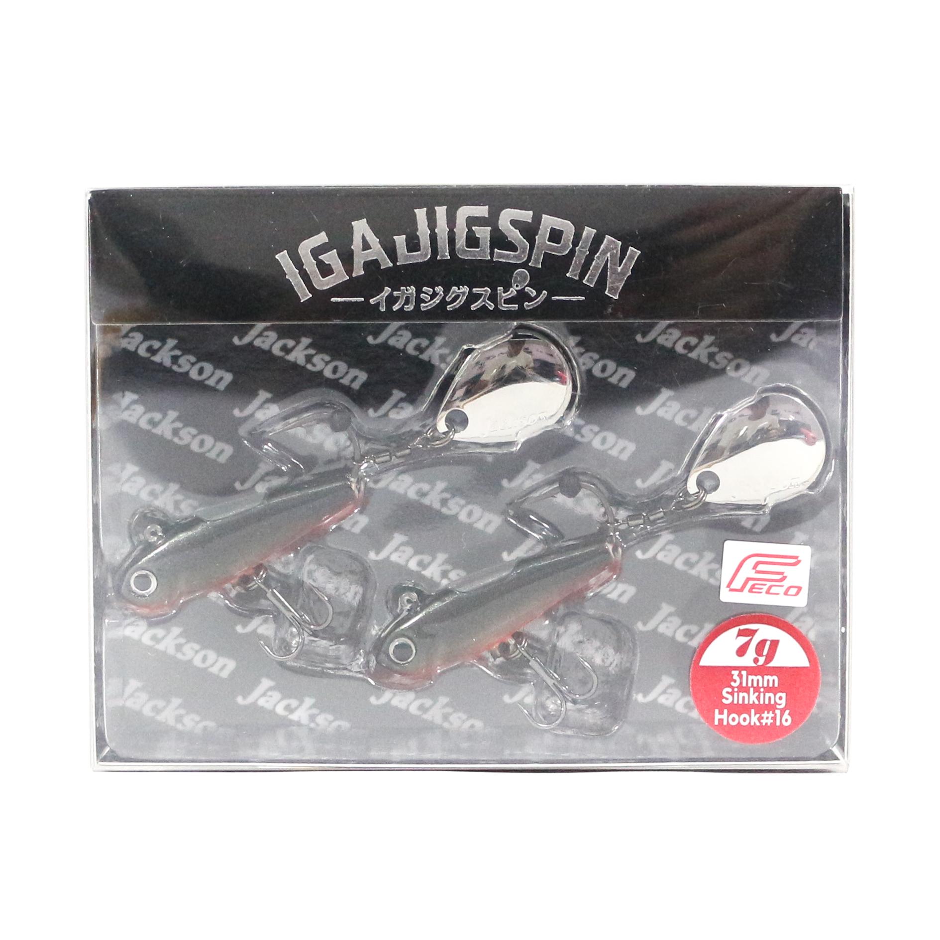 

Jackson Iga Jig Spin 7 grams 31mm Sinking Lure SMO (1681)