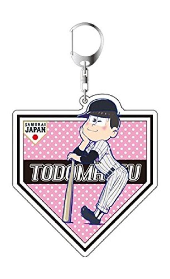 

Samurai Japan Collaboration Todomatsu Acrylic Keychain Osomatsu-san